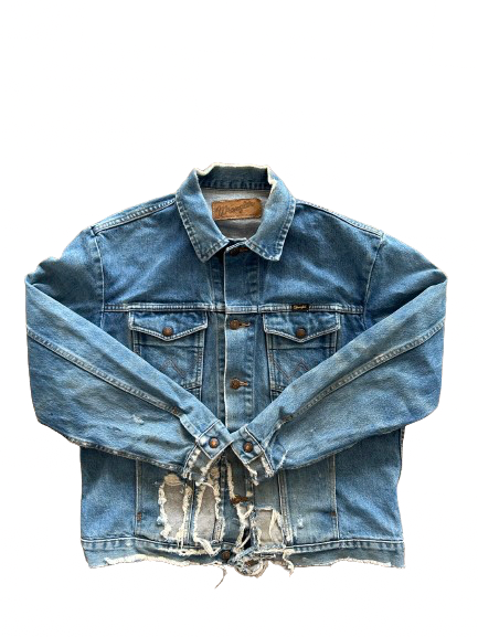 vintage 90s wrangler denim jacket