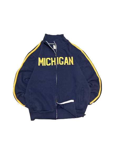 u of Michigan vintage zip ups (XL/L)