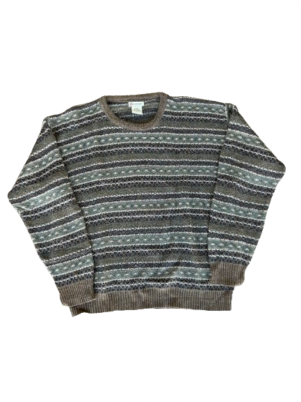 90s knit sweater (L)