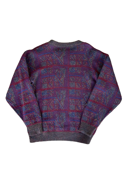 80s vintage knit sweater (M)