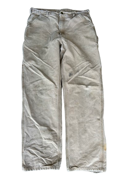 tan carharrt carpenter pants (34 x 34)