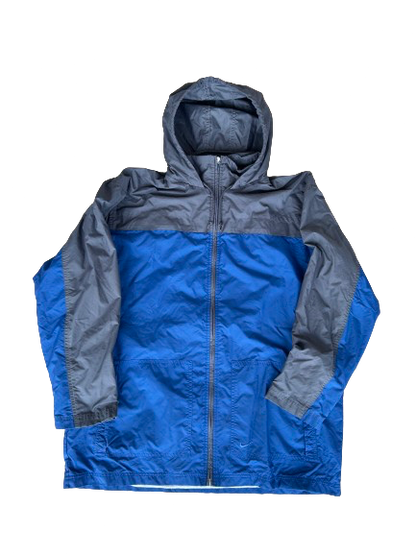 y2k nike windbreaker/rain jacket (L)