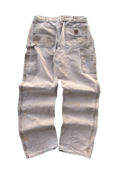 tan carharrt carpenter pants (34 x 34)