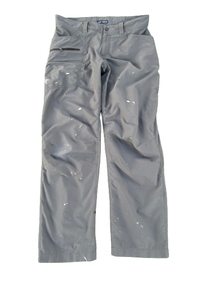 arc'teryx grey track pants (34 x 32)